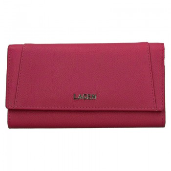 Luxusní červená dámská kožená peněženka (DPN248)