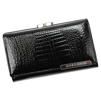 Dámská kožená peněženka Gregorio černá KZ2213733