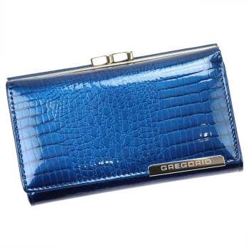 Dámská kožená peněženka Gregorio modrá KZ2213736