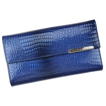 Dámská kožená peněženka Gregorio modrá KZ2213740