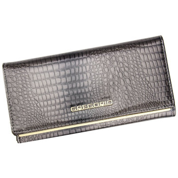 Dámská kožená peněženka Gregorio šedá KZ2218419