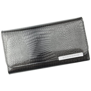 Dámská kožená peněženka Gregorio šedá KZ2218458