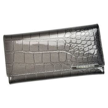 Dámská kožená peněženka Gregorio šedá KZ2218643