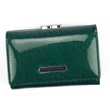 Dámská kožená peněženka Gregorio zelená KZ2225487