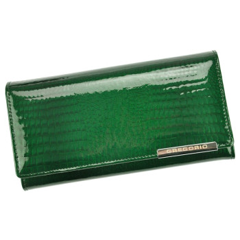 Dámská kožená peněženka Gregorio zelená KZ2225546