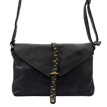 Kožená kabelka VS černá KZ2247423