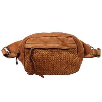 Kožená kabelka VS hnědá KZ2248884