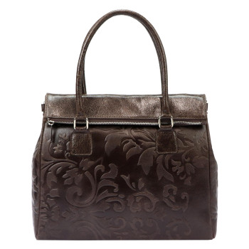 Kožená kabelka Luka hnědá KZ2249484