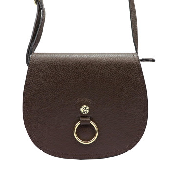 Kožená kabelka Gregorio hnědá KZ2249809