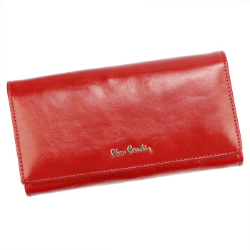 Dámská kožená peněženka Pierre Cardin červená KZ41298