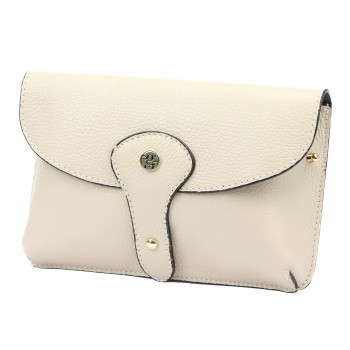 Kožená kabelka Gregorio béžová KZ2250845