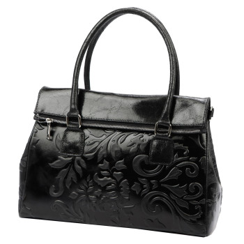 Kožená kabelka Luka černá KZ2253330