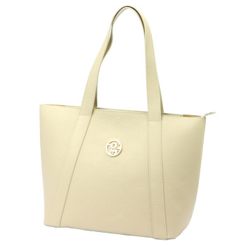 Kožená kabelka Gregorio béžová KZ2253610