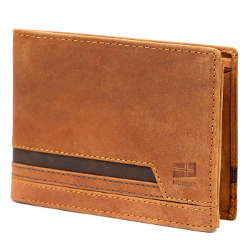 Pánská kožená peněženka Nordee hnědá KZ2254401