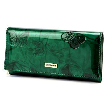 Dámská kožená peněženka Gregorio zelená KZ2252672