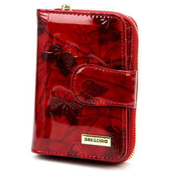 Dámská kožená peněženka Gregorio červená KZ2252687