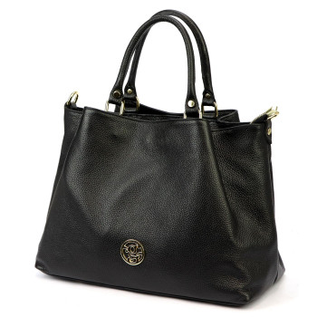 Kožená kabelka Gregorio černá KZ2255137