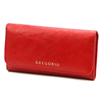 Dámská kožená peněženka Gregorio červená KZ2252573