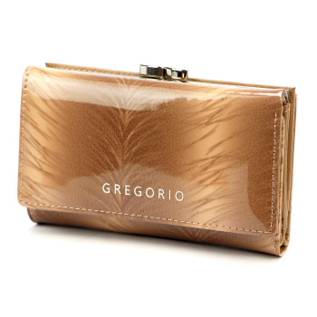 Dámská kožená peněženka Gregorio béžová KZ2252608