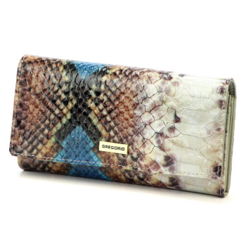 Dámská kožená peněženka Gregorio modrá KZ2252647