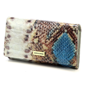 Dámská kožená peněženka Gregorio modrá KZ2252648