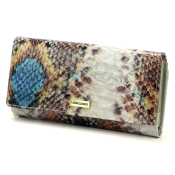 Dámská kožená peněženka Gregorio modrá KZ2252656