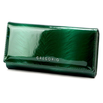 Dámská kožená peněženka Gregorio zelená KZ2252601