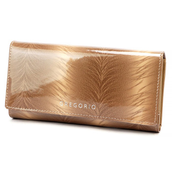 Dámská kožená peněženka Gregorio béžová KZ2252624