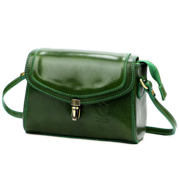 Kožená kabelka Florence zelená KZ2255891
