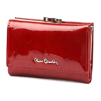 Dámská kožená peněženka Pierre Cardin červená KZ2219162