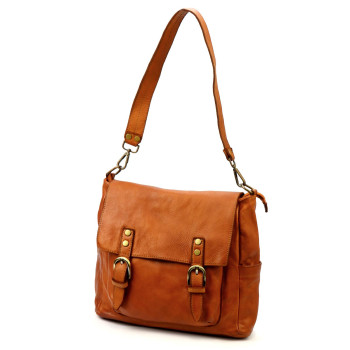 Kožená kabelka VS hnědá KZ2256036