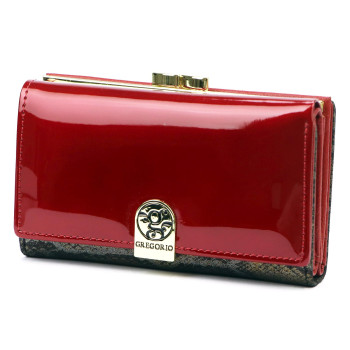 Dámská kožená peněženka Gregorio červená KZ2255215