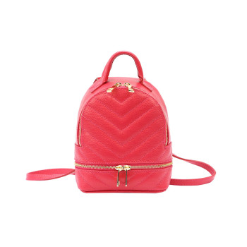 Dámský kožený batoh Luka červený (KZ2251073) 3,5l