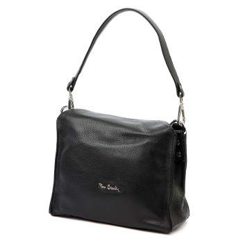 Kožená kabelka Pierre Cardin černá KZ56482