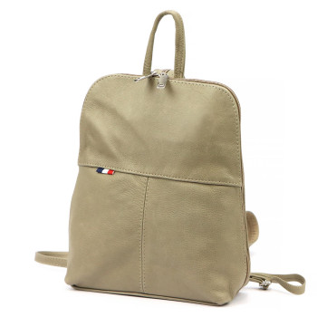 Dámský kožený batoh Voyager béžový KZ2252383 4l