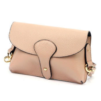 Kožená kabelka Luka růžová KZ2257748