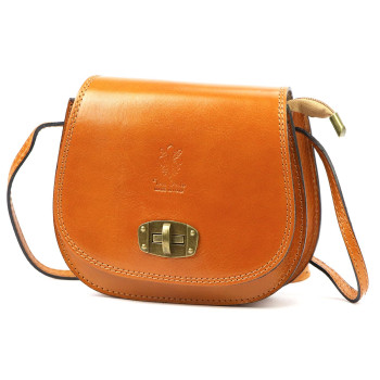 Kožená kabelka Gregorio hnědá KZ2233432