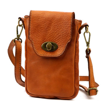 Kožená kabelka VS hnědá KZ2258339