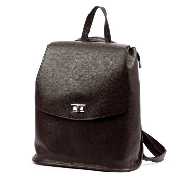 Dámský kožený batoh Luka hnědý KZ2258888 8l