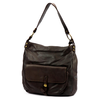 Kožená kabelka VS hnědá KZ2258920