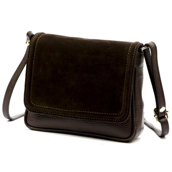 Kožená kabelka Luka hnědá KZ2259623