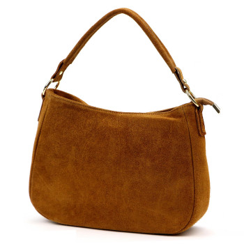 Kožená kabelka Luka hnědá KZ2259668