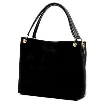 Kožená kabelka Luka černá KZ2259680