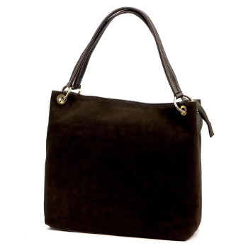 Kožená kabelka Luka hnědá KZ2259681