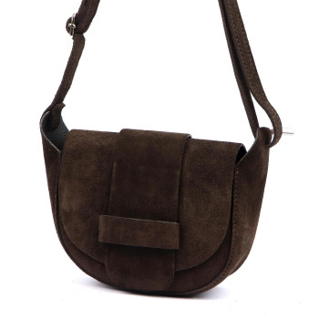 Kožená kabelka Luka hnědá KZ2259018