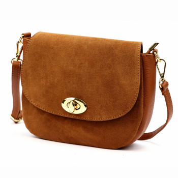 Kožená kabelka Luka hnědá KZ2259819