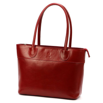 Kožená kabelka Florence červená KZ2234776