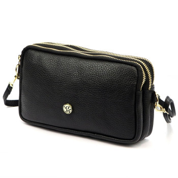 Kožená kabelka Gregorio černá KZ2259691