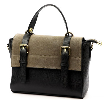 Kožená kabelka Luka černá KZ2260050