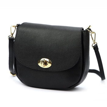 Kožená kabelka Luka černá KZ2260071